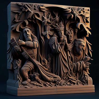 3D модель Second Times the Charm Battle Tower Telepathy Battle (STL)